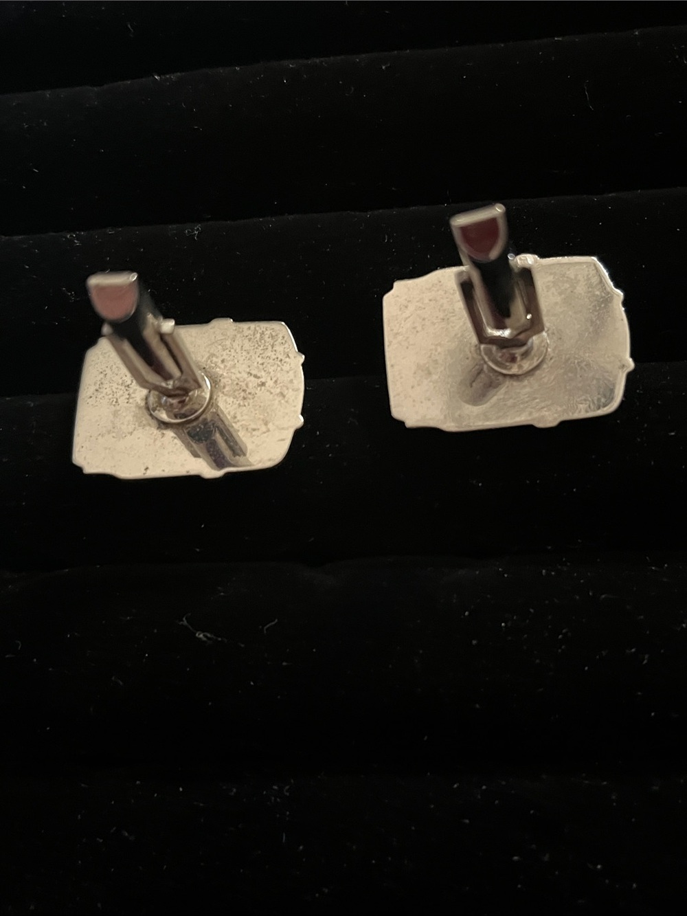 Vintage Santa Fe 26 Locomotive Cufflinks Has Patent # For A Lover Of Trains View 4
